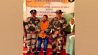 India News | Member of Banned Outfit HNLC Surrenders Before BSF