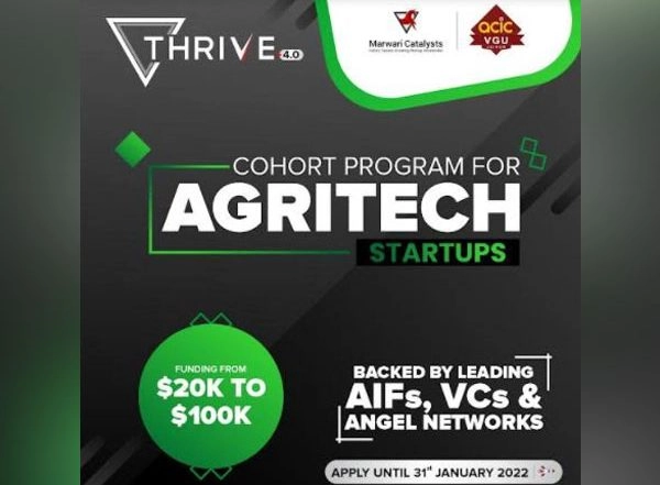 Business News | Marwari Catalysts in Association with ACIC Vivekananda Global University Invites Applications for Its Accelerator Cohort Program, Exclusively for AgriTech Startups