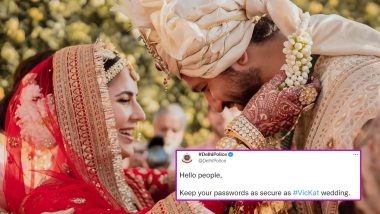 Delhi Police Posts Hilarious Tweet Suggesting Users to Keep 'Password As Secure as VicKat’s Wedding'