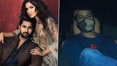 Vicky Kaushal Catches Up With Katrina Kaif at Her Residence Amid Their Wedding Rumours (View Pic and Video)