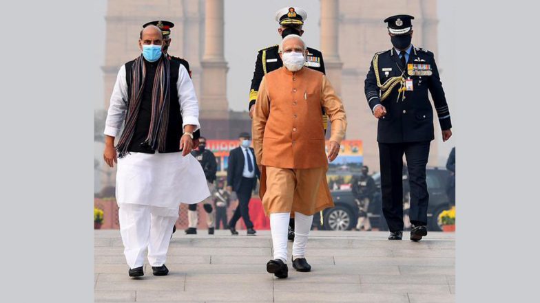 Missing Man Formation Tribute Given To CDS General Bipin Rawat By PM Narendra Modi, Rajnath Singh And Chiefs Of Defence Forces