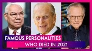 Famous Personalities Who Died In 2021: Larry King, Prince Philip, Colin Powell, Desmond Tutu