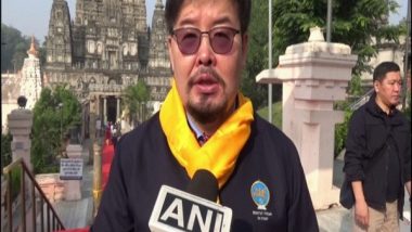 World News | Mongolian Delegation Visits Mahabodhi Temple in Bihar