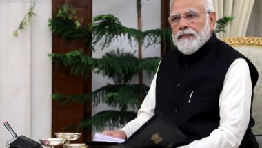 PM Narendra Modi Says ‘Saryu Nahar Project That Was Incomplete for Four Decades Has Been Finished in Four Years’