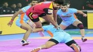Sports News | Pro Kabaddi League: Pawan Sehrawat Shines as Bengaluru Bulls Beat Bengal Warriors