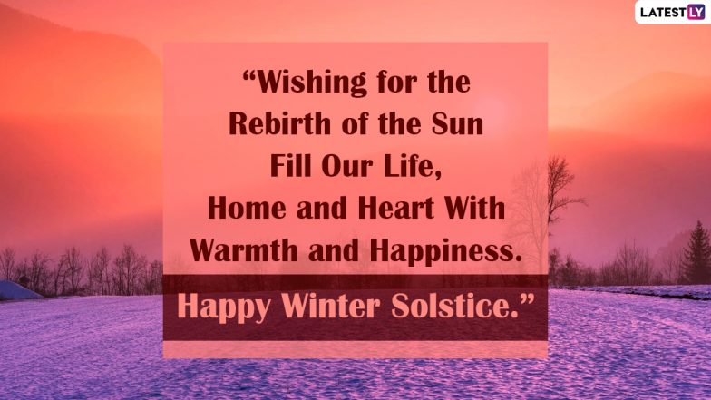 When is winter solstice 2021