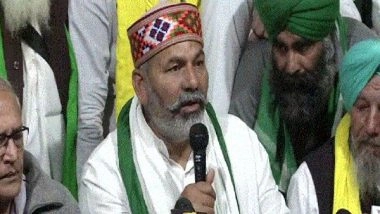 India News | Samyukta Kisan Morcha Forms 5-member Committee to Hold Talks with Centre, Says Rakesh Tikait