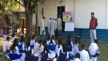 India News | This Mosque in Bengal Doesn't Use Loudspeakers During Azan to Let Children Study on Its Ground Without Disturbance