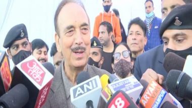 India News | Ghulam Nabi Azad Reiterates Demand for J-K Statehood, then Assembly Polls