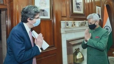 World News | Jaishankar Receives French Secretary General Francois Delattre, Discusses Indo-Pacific