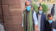 India News | Rajnath Singh Reaches Parliament, Will Brief on IAF Chopper Crash
