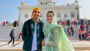 Ahead of Brahmastra Poster Launch, Alia Bhatt, Ayan Mukerji Seek Blessings at Gurudwara Bangla Sahib (View Pics)