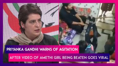Amethi: Shocking Video Of Girl Being Beaten As Women Look On, Priyanka Gandhi Warns Of Protest