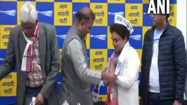 India News | Virender Sehwag's Sister Anju Joins AAP in Delhi