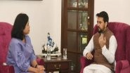 India News | Anurag Thakur Meets Thailand Envoy Pattarat Hongtong