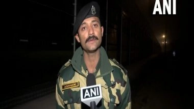 India News | Additional BSF Jawans Deployed at Indo-Pak Border in Punjab's Amritsar Due to Foggy Weather