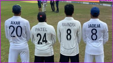 Ravi Ashwin Presents Axar Patel and Ravindra Jadeja With a Kiwi Twist; ICC Calls it 'Picture Perfect'