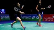 Sports News | BWF World C'ships: Ashwini Ponnappa-Siki Reddy Bows out After Defeat in Pre-quarters