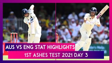 AUS vs ENG Stat Highlights 1st Ashes Test 2021 Day 3: Joe Root, Dawid Malan Lead England’s Fightback