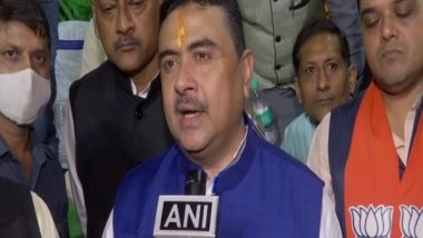 India News | Suvendu Adhikari Justifies Move to Extend BSF Jurisdiction, Alleges Kolkata Has Always Been Corridor for Bangladeshi Intruders