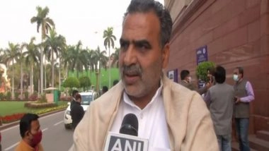 India News | Farmers' Happy Faces After Repeal of Three Farm Laws Have Left Opposition with No Issue for Its Politics: MoS Sanjeev Balyan
