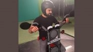 Virat Kohli in a Jovial Mood While Posing With Toy Motorcycle, See What the Indian Test Captain Wrote (Check Post)