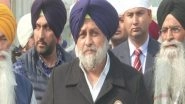 India News | SAD Chief Visits Golden Temple, Calls Sacrilege Attempt in Amritsar 'traumatic Incident'