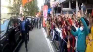 India News | Uttarakhand: PM Modi Receives Warm Welcome in Haldwani