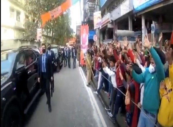 India News | Uttarakhand: PM Modi Receives Warm Welcome in Haldwani