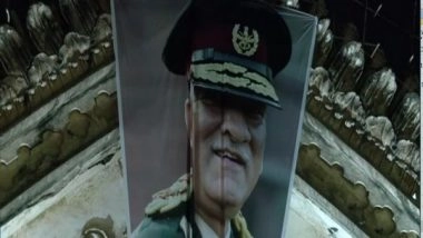 India News | TN Chopper Crash: Locals in Lucknow Pay Tribute to Late CDS Bipin Rawat