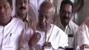 India News | Respect for PM Modi Increased Manifold After He Turned Down My Wish to Resign from LS in 2014: HD Devegowda