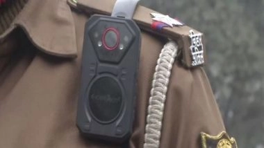 India News | Patna Traffic Guards Get Body-worn Cameras, Traffic and Police Movement to Be Monitored