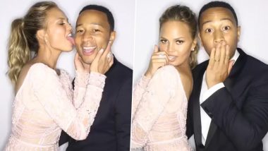 Chrissy Teigen Licks John Legend’s Cheek in a Video She Posted To Wish Her ‘Forever’ on His Birthday (Watch)