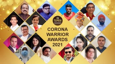 Business News | Times Applaud Felicitates Covid-19 Warriors from Different Sections of Society