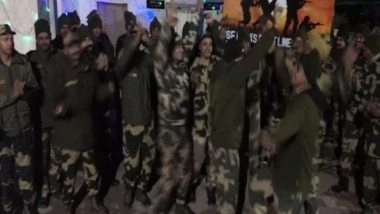 India News | BSF Personnel in J-K's Poonch Celebrate on New Year's Eve