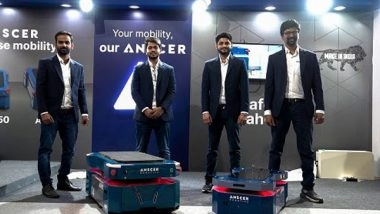 Business News | ANSCER Robotics Optimizes Internal Logistics, Launches Next-Gen AMRs at India Warehousing Show, New Delhi
