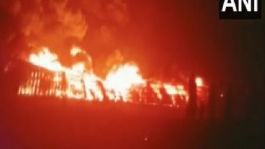 Rajasthan: Fire Breaks Out in Godown in Neemrana Area of Alwar