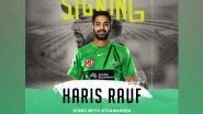 Sports News | BBL: Haris Rauf Signs with Melbourne Stars