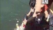 India News | Daughters of CDS General Rawat Immerse Ashes of Parents in Ganga in Haridwar
