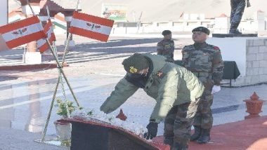 India News | Fire & Fury Corps Celebrates Vijay Diwas at Leh War Memorial Today