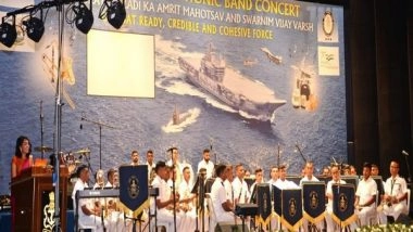 India News | Southern Naval Command Organises Band Concert to Commemorate Navy Day