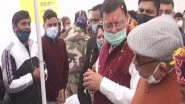 India News | Pushkar Singh Dhami Lays Foundation Stone of Various Development Schemes at Pauri Garhwal