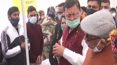 India News | Pushkar Singh Dhami Lays Foundation Stone of Various Development Schemes at Pauri Garhwal