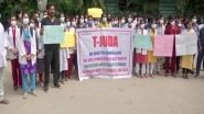 India News | Junior Doctors Stage Protest at Osmania Medical College over Non-conduct of NEET-PG Counselling