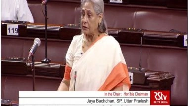 India News | Jaya Bachchan Asks Chair to Be 'fair', Curses Treasury Benches