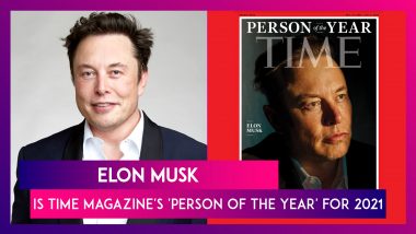 Elon Musk Is Time Magazine's 'Person Of The Year' For 2021