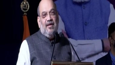 India News | Amit Shah Distributes Health Cards to BSF Personnel in Jaisalmer, Their Families to Get Free Treatment Across Nation