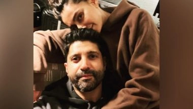 Entertainment News | Farhan Akhtar, Shibani Dandekar Make an Adorable 'December Duo'