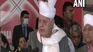 India News | Partition Affected Entire Muslim Community in India: Farooq Abdullah