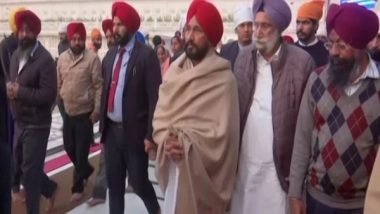 India News | Day After Sacrilege Attempt, Punjab CM Charanjit Channi Visits Golden Temple